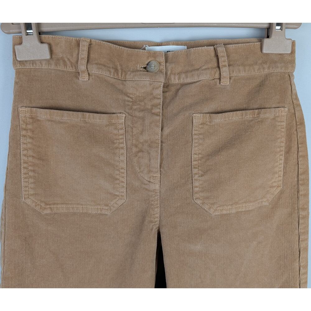 Nili Lotan Florence Fine Wale Corduroy Pants Camel 2 - Picture 5 of 9